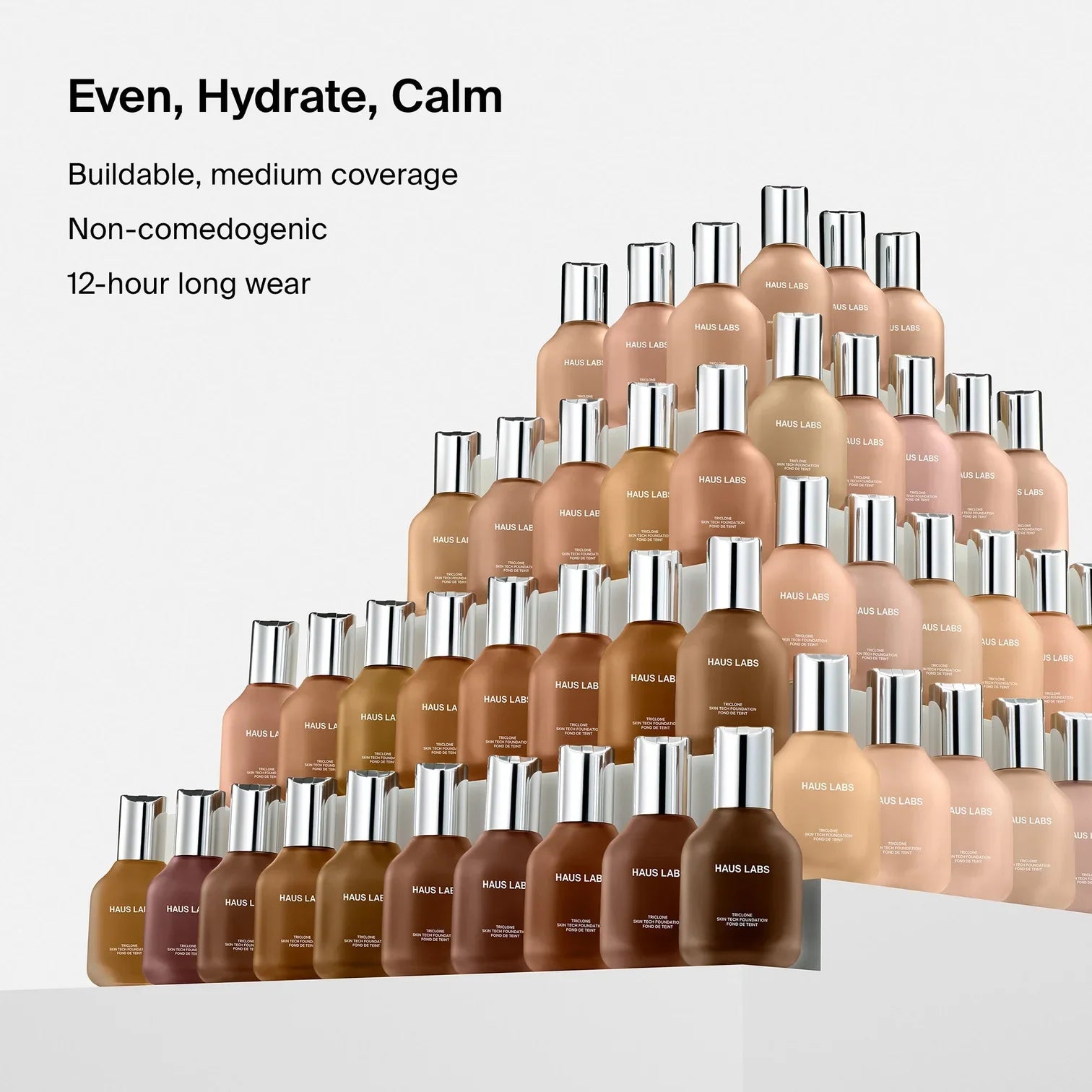 Triclone? Skin Tech Foundation Discovery Set - Haus Labs